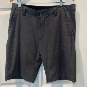 NWT Burnside 360 Hybrid Land & Sea Mens Shorts 34 Stretch quick dry, Grey NWT